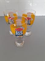 3 ice tea glazen, Ophalen of Verzenden, Zo goed als nieuw
