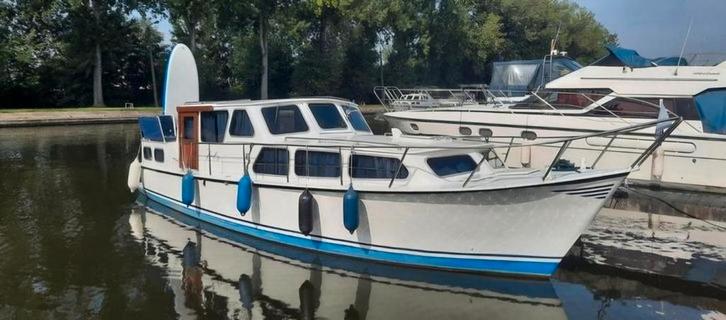Motorboot, Watersport en Boten, Motorboten en Motorjachten, Staal, Diesel, Ophalen of Verzenden