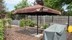Zeer degelijke professionele parasol inclusief voet, Tuin en Terras, Ophalen, Zo goed als nieuw