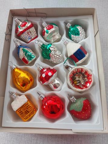 Kerstballen kerstornamenten, Diversen, Kerst, Ophalen of Verzenden