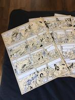 planche originale, Une BD, Bob De Moor, Enlèvement, Utilisé