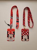 Lot de 2 Portes-carte Disney, Minnie, noir/rouge, Neuf, Enlèvement ou Envoi, Autres personnages, Neuf, Autres types