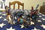 lot de figurines PAPO: chevaux, Don Quichotte, chevalier, Comme neuf, Enlèvement ou Envoi