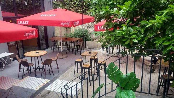 Parasols de bars, Zakelijke goederen, Horeca | Meubilair en Inrichting, Horecatextiel, Gebruikt, Ophalen