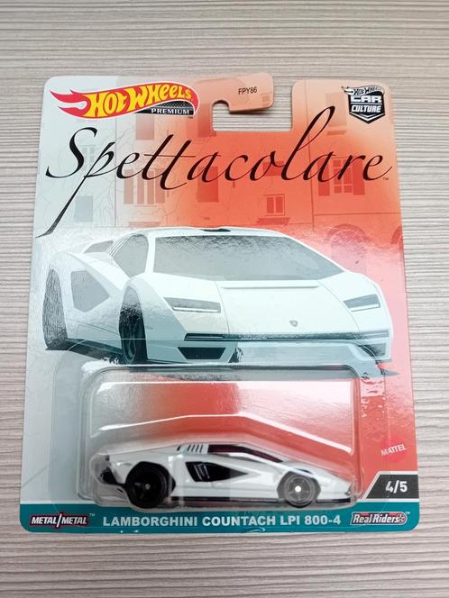 Hotwheels spettacolare lamborghini countach hot wheels, Hobby en Vrije tijd, Modelauto's | Overige schalen, Nieuw, Auto, Ophalen of Verzenden
