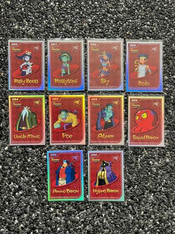 10 x Shantae Risky Revenge LRG Trading Cards