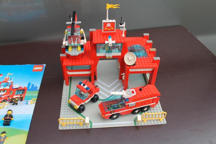 Lego 6389 Fire Control Center, Classic Town brandweerkazerne, Kinderen en Baby's, Speelgoed | Duplo en Lego, Gebruikt, Lego, Complete set