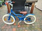 Blauwe Kinderfiets 16inch (4-6jaar), Fietsen en Brommers, Fietsen | Kinderfietsjes, Ophalen, Zo goed als nieuw, 16 tot 20 inch