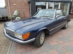 Europese mercedes 350 sl,kinderzitje,1972,koopje, Auto's, Automaat, Zwart, Cabriolet, Zwart