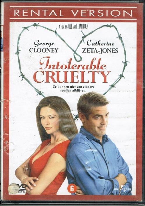 Intolerable Cruelty (2003) George Clooney - Catherine Zeta-J, Cd's en Dvd's, Dvd's | Komedie, Gebruikt, Romantische komedie, Alle leeftijden
