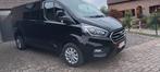 Ford transit custom limited, Auto's, Ford, Euro 6, Zwart, Leder, Grijs