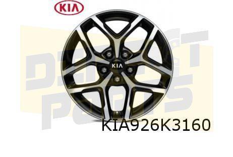 Kia (Pro) Ceed velg alu. (Type-B) (7J x 17") (7/18-10/21) Or, Auto-onderdelen, Banden en Velgen, Band(en), 17 inch, Personenwagen