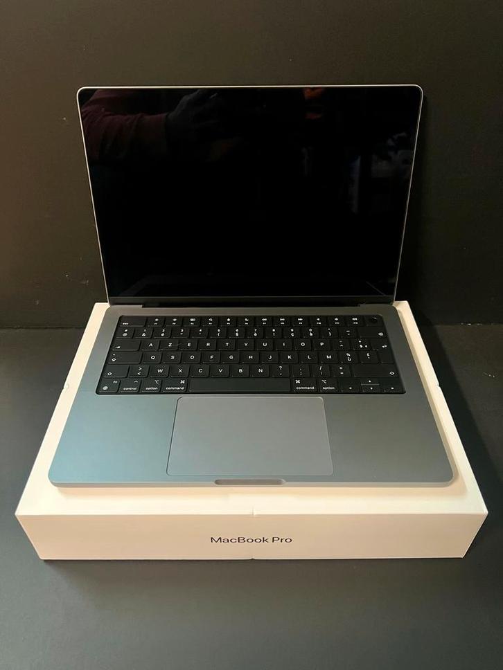 Apple MacBook Pro (M1 Pro) 1To, Computers en Software, Apple Macbooks, Zo goed als nieuw, MacBook Pro, 1 TB of meer, 16 GB, Azerty