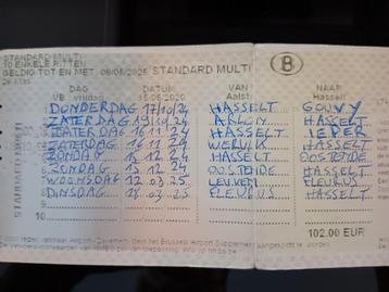 Nog 2 lijnen op NMBS Multipass t.e.m. 6 mei beschikbaar voor biedingen