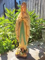 Antiek heilig beeld maagd Maria - Madonna, Ophalen of Verzenden