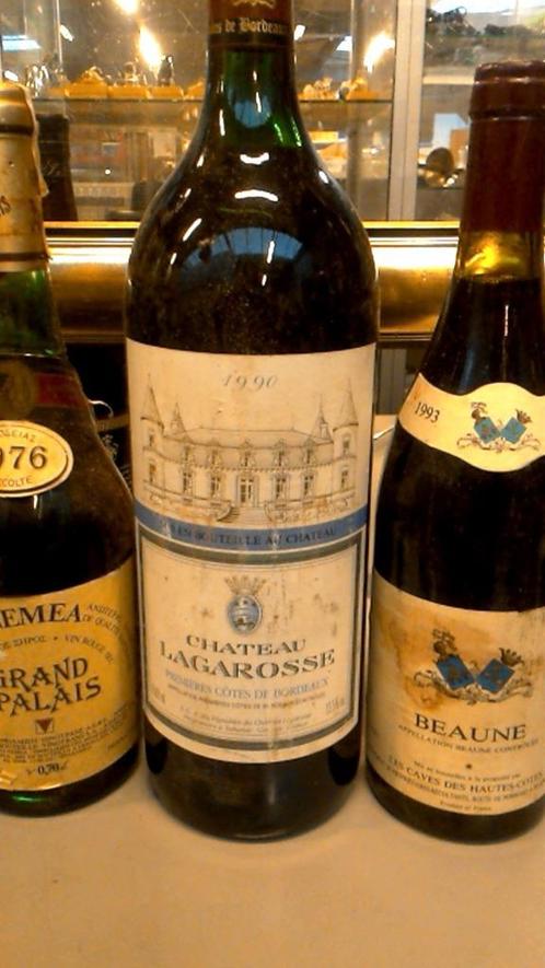 bouteille magnum 1.5L 1990 château Lagarosse ref12200684, Collections, Vins, Neuf, Vin rouge, France, Pleine, Enlèvement ou Envoi