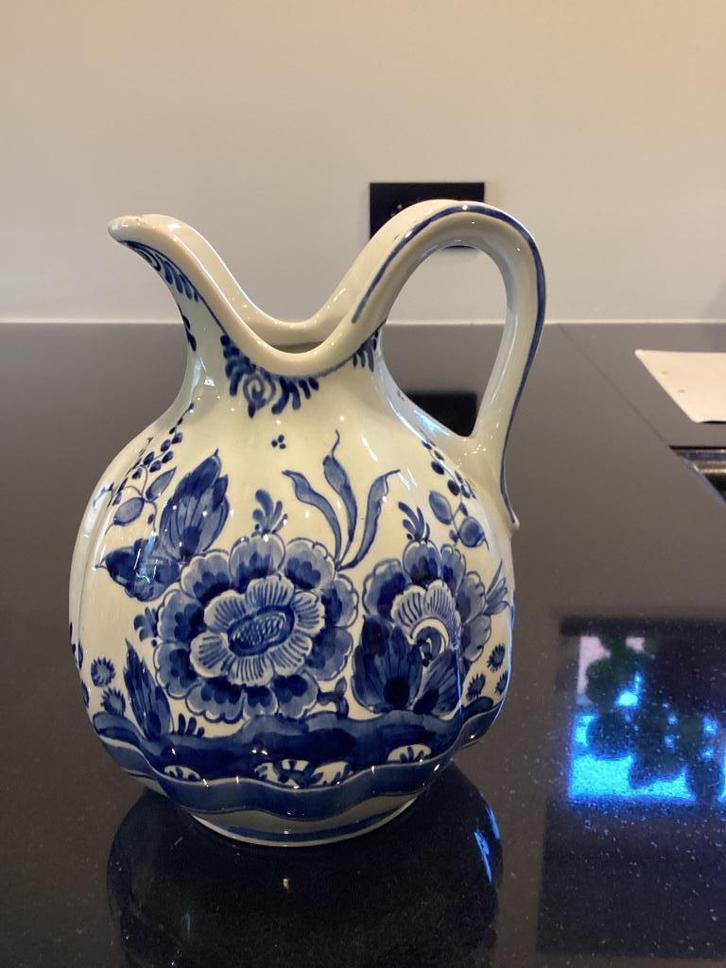 Delftse kruik 20x17 cm, Antiek en Kunst, Antiek | Keramiek en Aardewerk, Ophalen of Verzenden