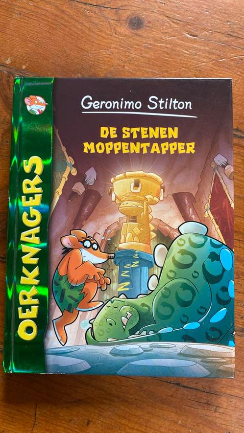 Geronimo Stilton - De stenen moppentapper, Boeken, Kinderboeken | Jeugd | onder 10 jaar, Zo goed als nieuw, Ophalen of Verzenden