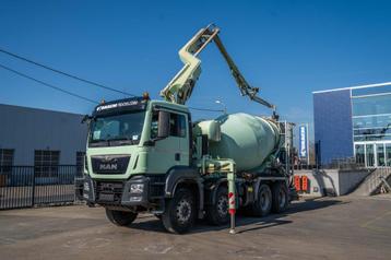 MAN TGS 32.400 BB+PUTZ 7M3+21M (bj 2017) beschikbaar voor biedingen