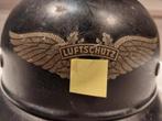 Duitse luftschutz helm., Ophalen
