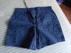 Donker blauwe short maat 34, Kleding | Dames, Broeken en Pantalons, Kort, Blauw, Ophalen of Verzenden, Zo goed als nieuw
