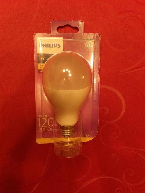 Nieuwe Philips LED lamp 18,5W=120W 2700K E27 mat, Huis en Inrichting, Lampen | Losse lampen, Nieuw, Led-lamp, E27 (groot), Ophalen of Verzenden