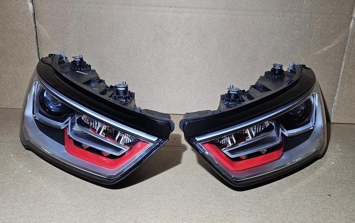 Koplampen Audi A1 8XA S1 ROOD Facelift Xenon LED Compleet, Auto-onderdelen, Verlichting, Gebruikt, Herkomst onderdeel bekend, Ophalen of Verzenden