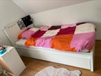 Bed 90-200 IKEA Malm met 2 schuiven, Huis en Inrichting, Slaapkamer | Bedden, Gebruikt, Ophalen