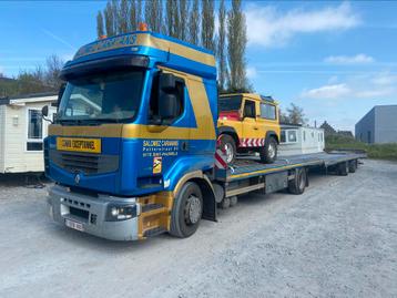 Vrachtwagen caravan machine landbouw transport  beschikbaar voor biedingen