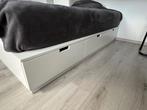 Bed 90x200 met drie opberglades, Huis en Inrichting, Ophalen, Gebruikt, 90 cm, Eenpersoons