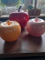 3 magnifiques pommes - 1 de 22 cm et 2 de 15cm, Maison & Meubles, Comme neuf, Enlèvement