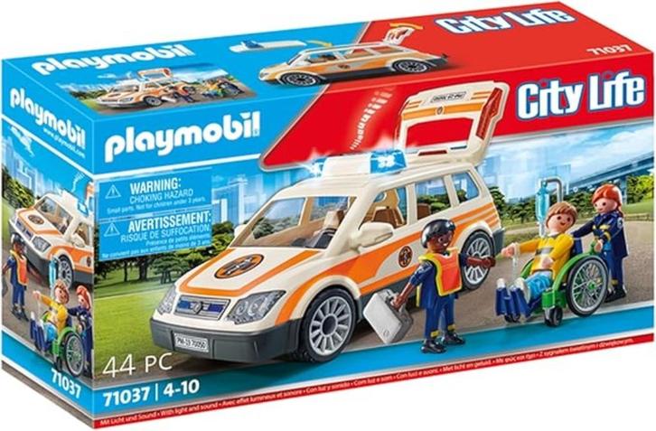Playmobil Notarzt PKW SNELLE GRATIS LEVERING, Kinderen en Baby's, Speelgoed | Playmobil, Nieuw, Complete set, Verzenden