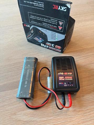  SkyRC eN3 NiMH/NiCad Quick Charger + 7.2V 2000mAh batterij beschikbaar voor biedingen
