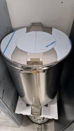 Vuilnisbakken van roestvrij staal van 90 liter., Verzenden, Nieuw