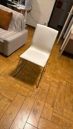 Chaise blanche pour table a manger/coiffeuse, Enlèvement, Comme neuf, Une