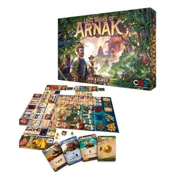 Lost Ruins of Arnak + The missing Expedition (sleeved) ENG