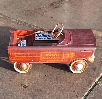 Originele USA Murray Fire Chief trapauto, pedalcar🚨 beschikbaar voor biedingen