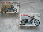 Te koop 2 modelbouw motors HARLEY DAVIDSON jaren 90 nieuw, Hobby en Vrije tijd, Modelbouw | Auto's en Voertuigen, 1:50 of kleiner