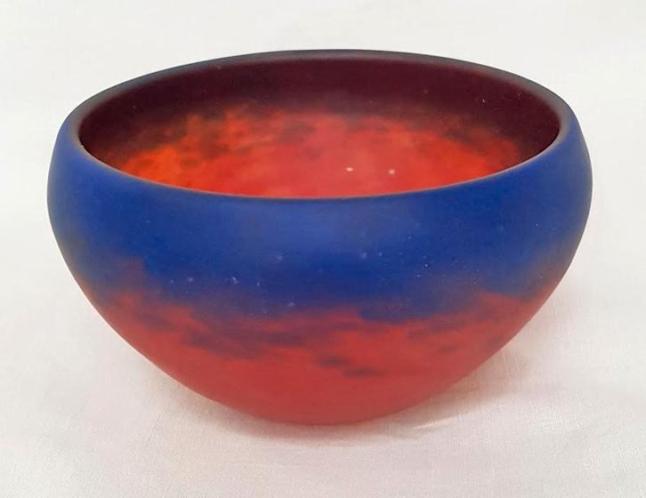 Schneider - Coupe Bijoux, Antiquités & Art, Antiquités | Verre & Cristal, Enlèvement ou Envoi