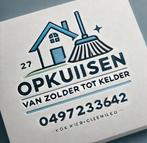 Opkuisen van inboedels van zolder tot kelder