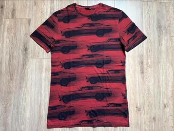 T-shirt rood auto’s Antony Morato small - S