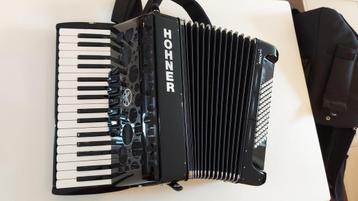 accordeon HOHNER AMICA FORTE, nieuw!, Neuf, Avec valise, Enlèvement, 72 basses