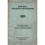 Opel Vrachtwagens Instructieboekje jaar #2 Nederlands, Autos : Divers, Modes d'emploi & Notices d'utilisation, Enlèvement ou Envoi