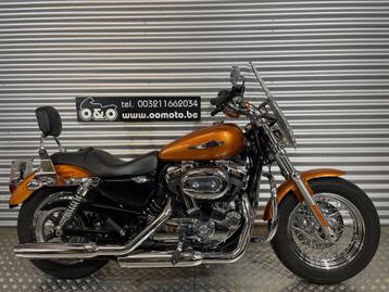 H-D Sportster XL1200C Custom ABS + Garantie+Onderhoud! beschikbaar voor biedingen