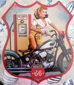 ROUTE 66-FULL-SERVICE-PIN UP-POST, Verzamelen, Merken en Reclamevoorwerpen, Nieuw, Reclamebord, Ophalen of Verzenden