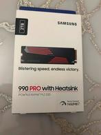 Samsung 990 pro with heatsink 2tb, Computers en Software, Harde schijven, Ophalen, Zo goed als nieuw, SSD
