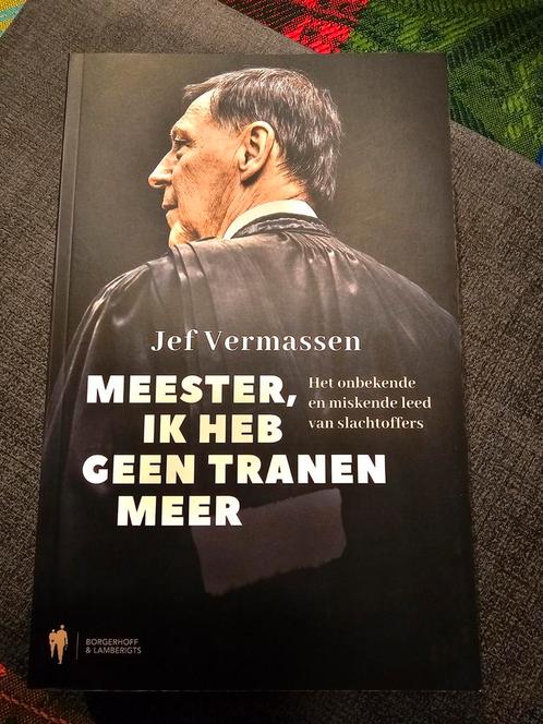 Jef Vermassen - Meester, ik heb geen tranen meer, Boeken, Wetenschap, Zo goed als nieuw, Ophalen of Verzenden