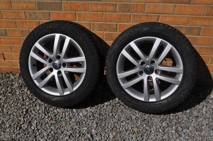 Jante VW 16', Modèle CLEVELAND, réf. 5KO601025E, Auto-onderdelen, Banden en Velgen, Band(en), Winterbanden, 16 inch, 205 mm, Personenwagen