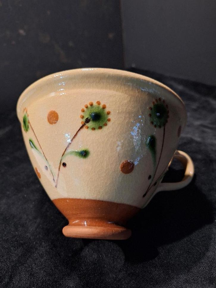 Confituurtrechter in terracotta, Antiek en Kunst, Curiosa en Brocante, Ophalen of Verzenden