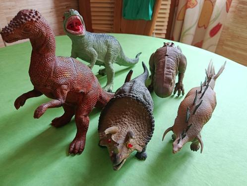 PAK VAN 5 GROTE DINOSAURUSSEN niet officieel, kan ook appart, Kinderen en Baby's, Speelgoed | Actiefiguren, Gebruikt, Ophalen of Verzenden